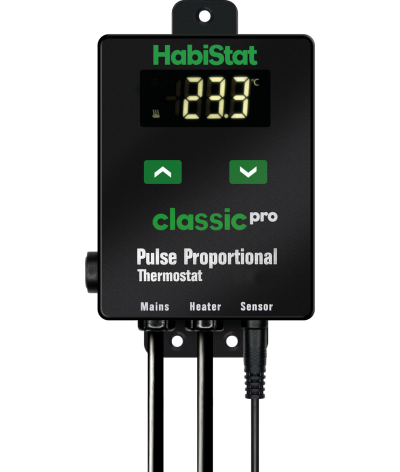 Thermostat Habistat Pulse noir 450W