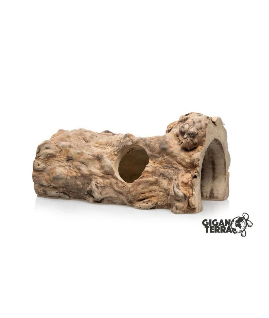 Cachette souche creuse naturelle 30 cm