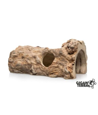Cachette souche creuse naturelle 30 cm