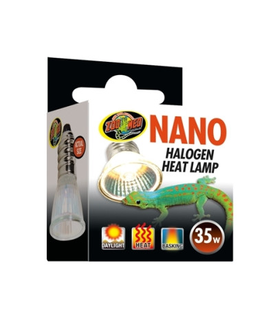 Nano ampoule halogène 35W - Nano Halogen heat Lamp - Zoomed