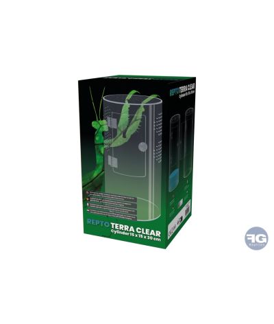 Repto Terra Clear Cylindre 15 X 15 X 30 Cm