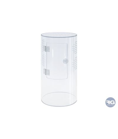 Repto Terra Clear Cylindre 15 X 15 X 30 Cm