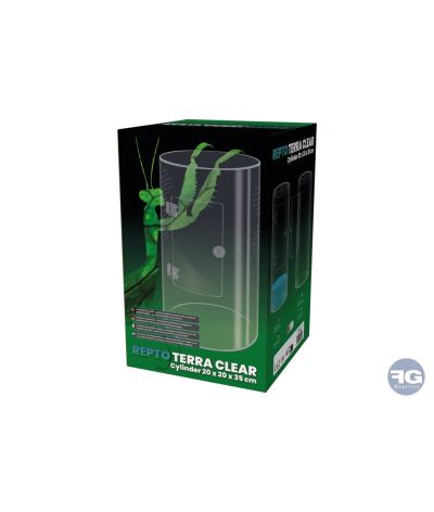 Repto Terra Clear Cylindre 20 X 20 X 35 Cm