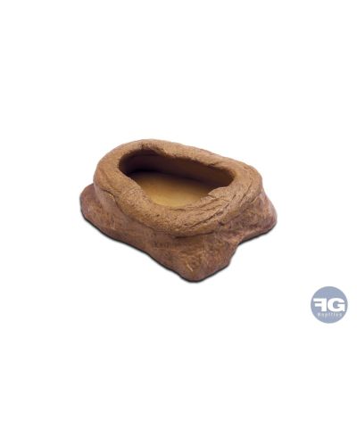 Gamelle pour insectes vivants Brun