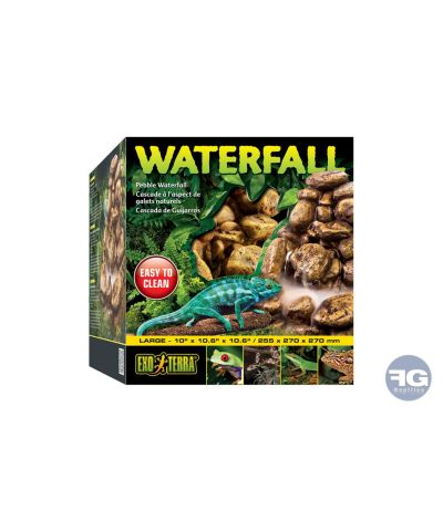 Cascade naturelle + pompe L - 25,5x27x27cm
