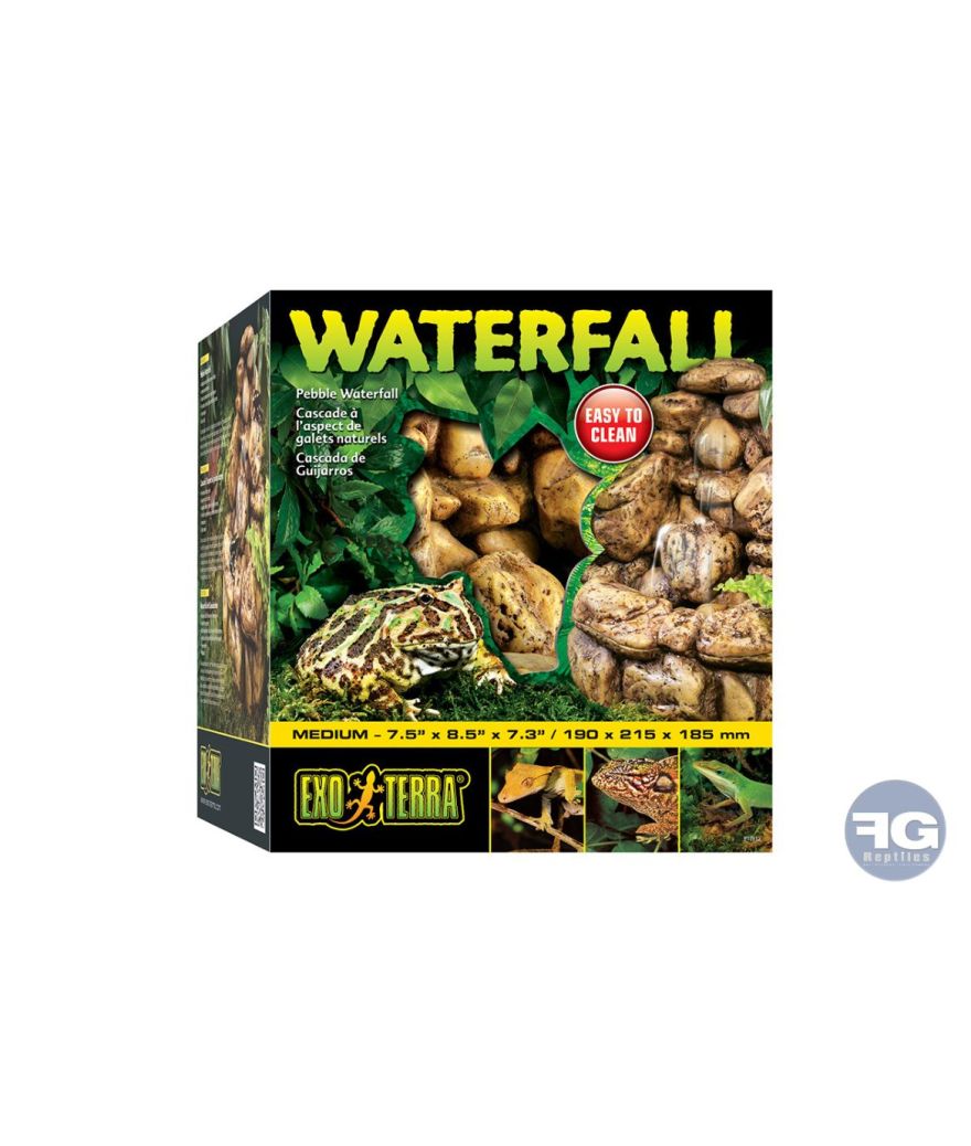 Cascade naturelle + pompe M - 18x21,5x18,5cm