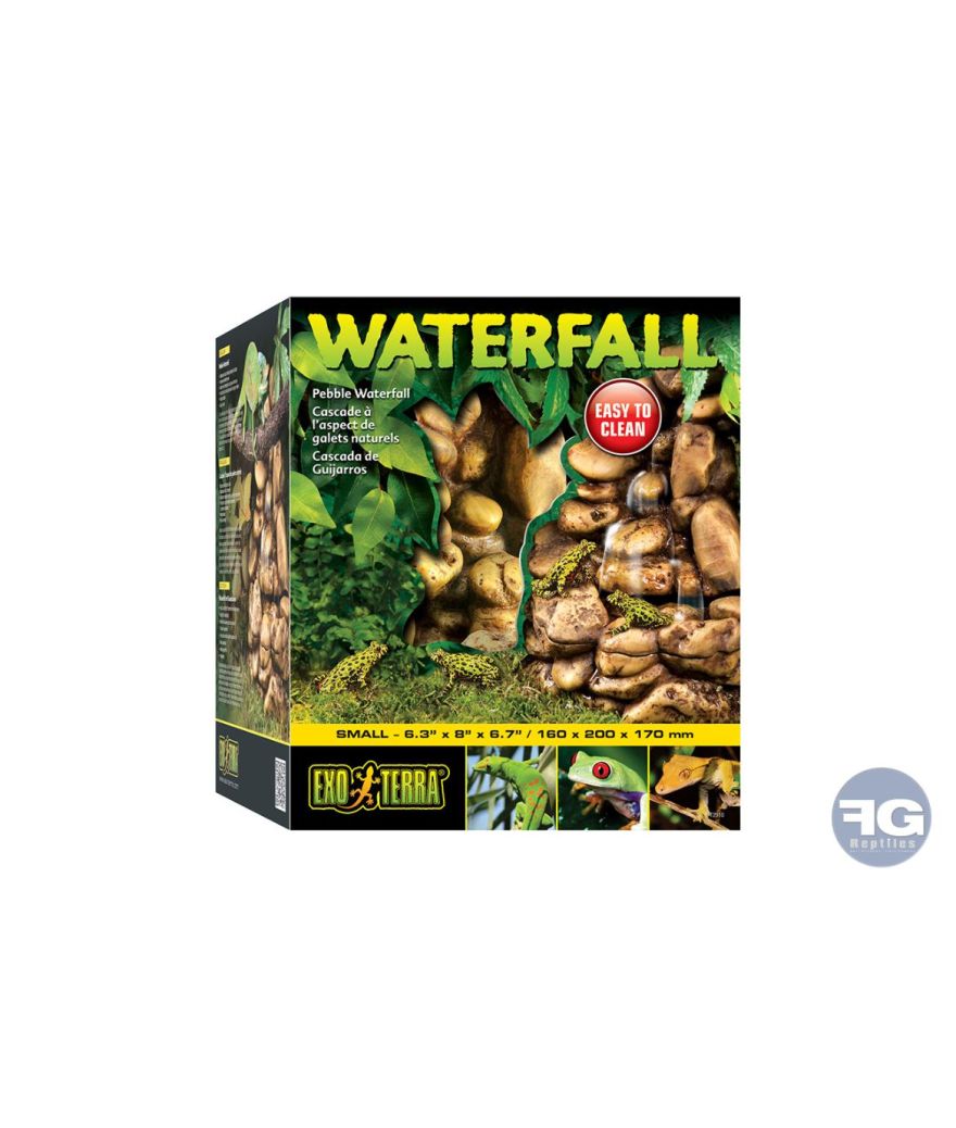 Cascade naturelle + pompe S - 16x8x17cm