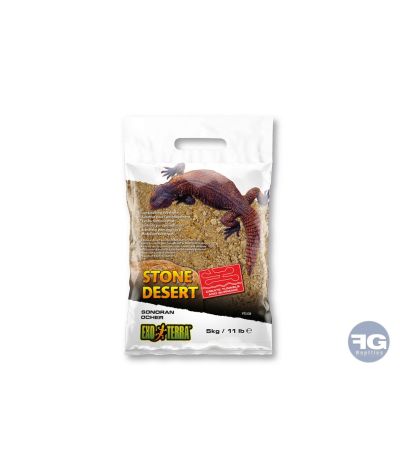 Substrat stone desert sonoran ocher Ocre