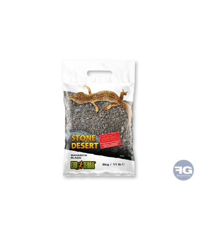 Substrat stone desert bahariya black Noir