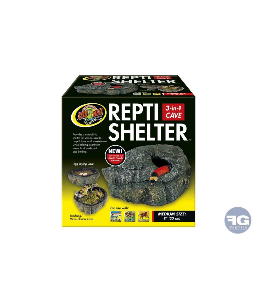 GROTTE REPTI SHELTER ZOOMED M 20 cm
