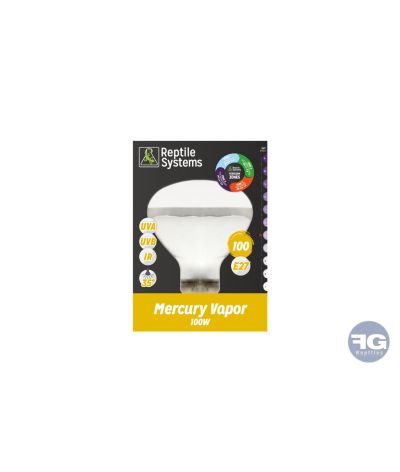 Ampoule à vapeur de mercure 100W Reptile Systems