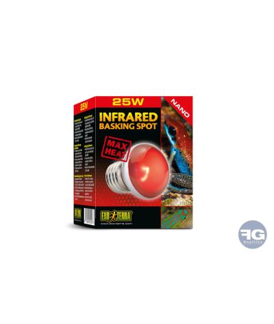 Ampoule chauffante Nano Infrarouge Basking Spot 25W Exo Terra