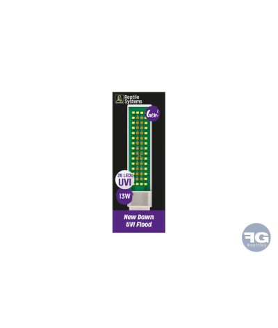 Ampoule New Dawn UVI 13w horizontale Reptile Systems