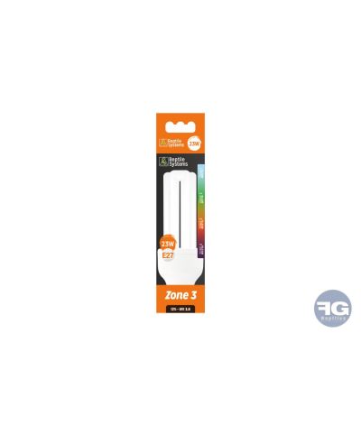 Ampoule UVB Compact Pro 12% Zone de Ferguson 3 23W Reptile Systems