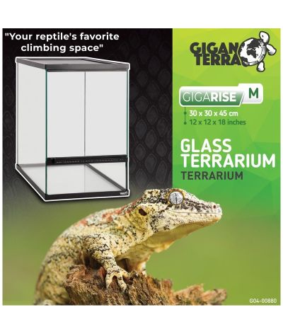 Terrarium arboricole 30x30x45 cm GigaRise M Giganterra