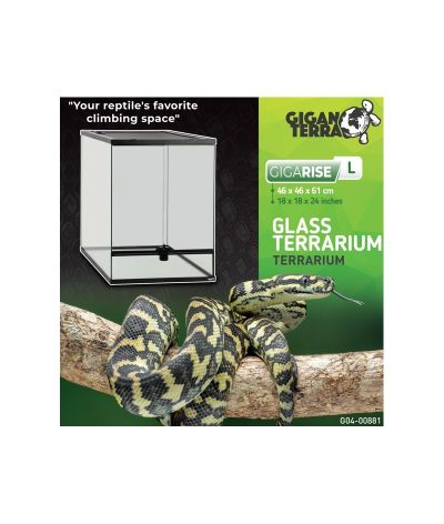 Terrarium arboricole 46x46x61 cm GigaRise L Giganterra