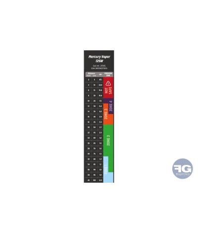 Ampoule à vapeur de mercure 125W Génération 2