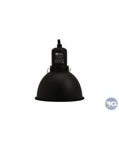Clamp Lamp noir taille Petit ⌀ 14 cm Reptile Systems