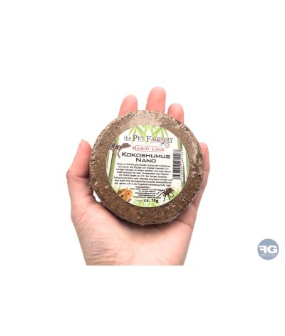 Humus de coco mini format 70g Kokoshumus nano