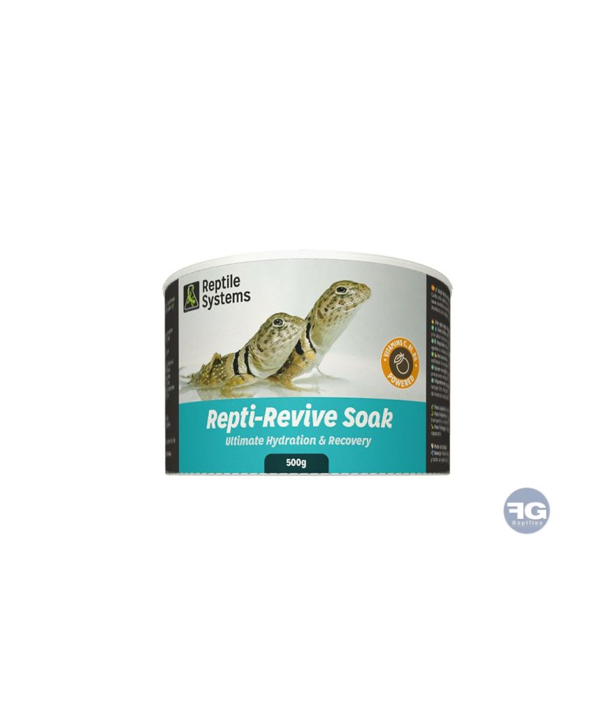 Sel de bains pour reptiles Repti-Revive Soak Reptile Systems