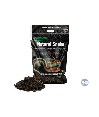 Substrat naturel pour serpents Habistat 10L