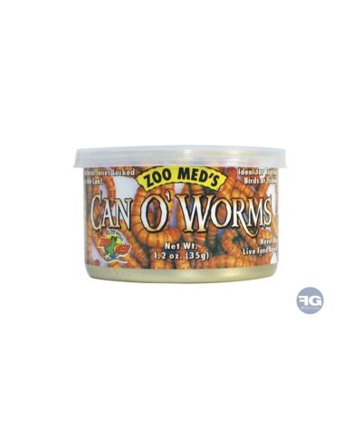 Can O'Worms conserve de vers de farine 35g