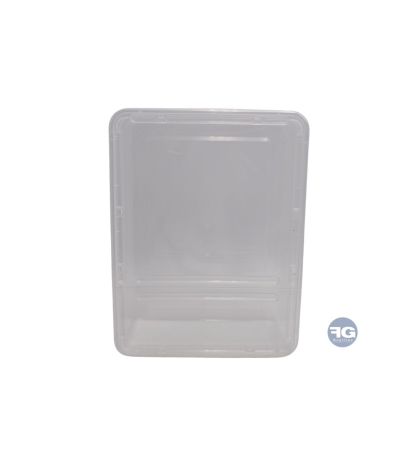 Boîte Braplast 3L transparente pour jeune reptile
