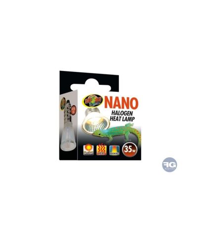 Nano ampoule halogène 35W - Nano Halogen heat Lamp - Zoomed