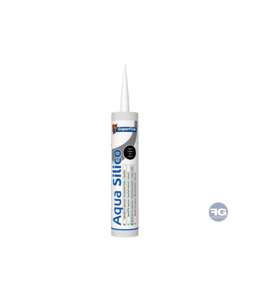 Silicone noir pour Aquarium 300ml - Superfish