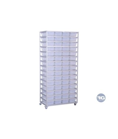 Rack V18 - 4 colonnes - 15 niveaux