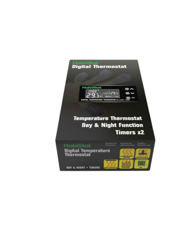 Thermostat digital Habistat Temperature Thermostat Day/Night Timer 600W