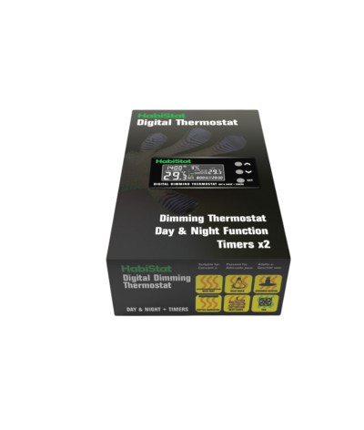 Thermostat Digital Habistat Dimming Thermostat Day/Night Timer 600 W