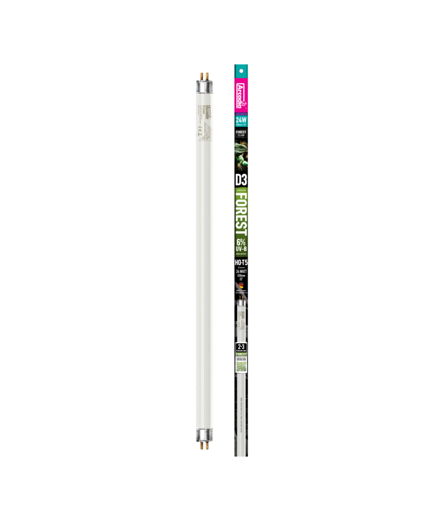 Tube UVA/UVB T5 D3+ Forest 6% - Arcadia