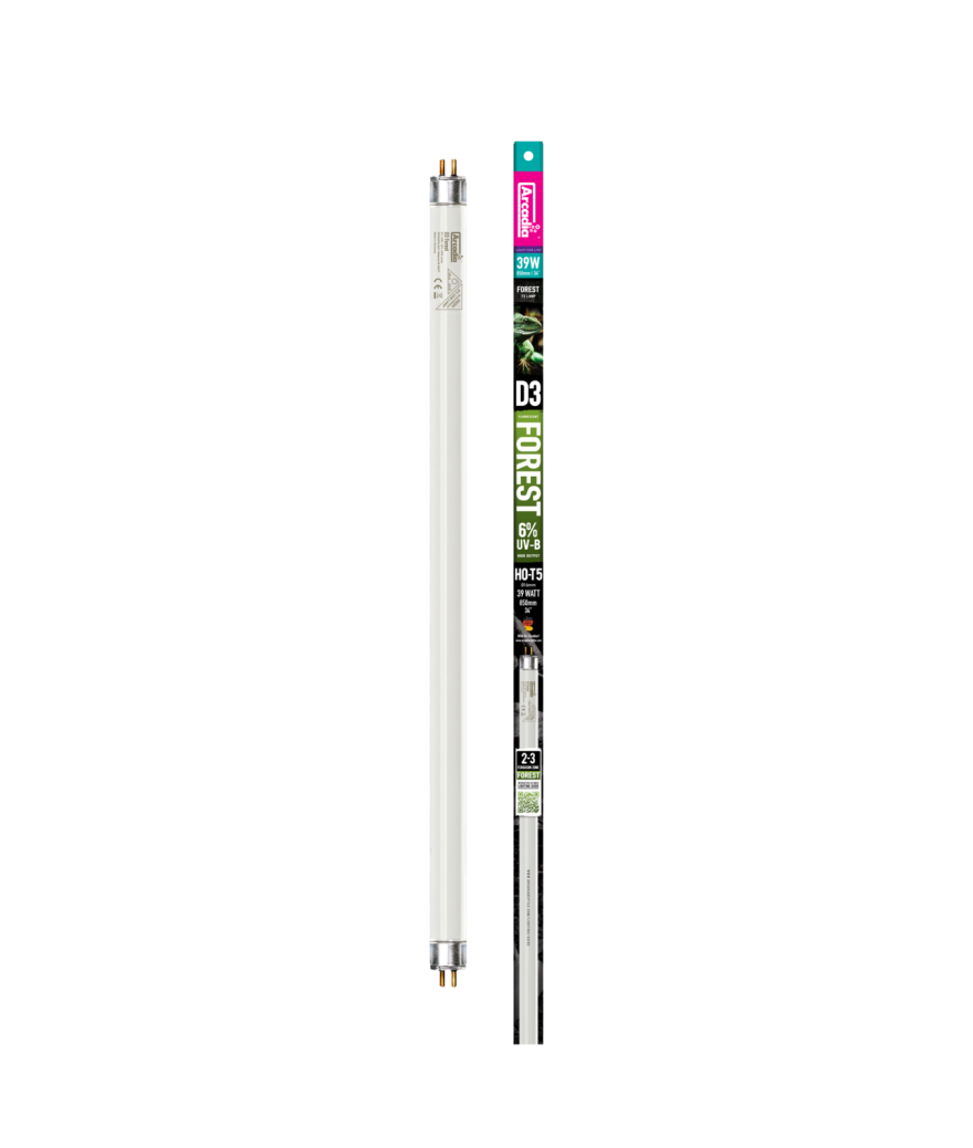 Tube UVA/UVB T5 D3+ Forest 6% - Arcadia