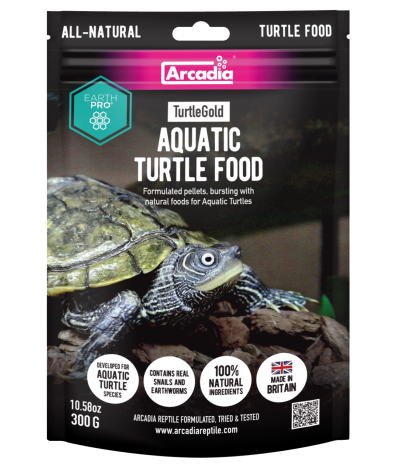 Nourriture pour Tortues aquatiques - Arcadia TurtleGold 300g