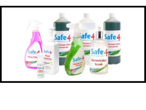 SAFE4- Gamme de produits sanitaires